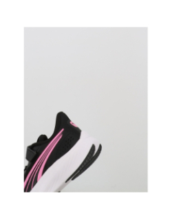 Baskets pounce lite noir et rose enfant - Puma