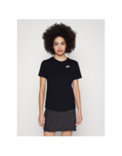 T-shirt à manches courte the tee noire femme - Nike