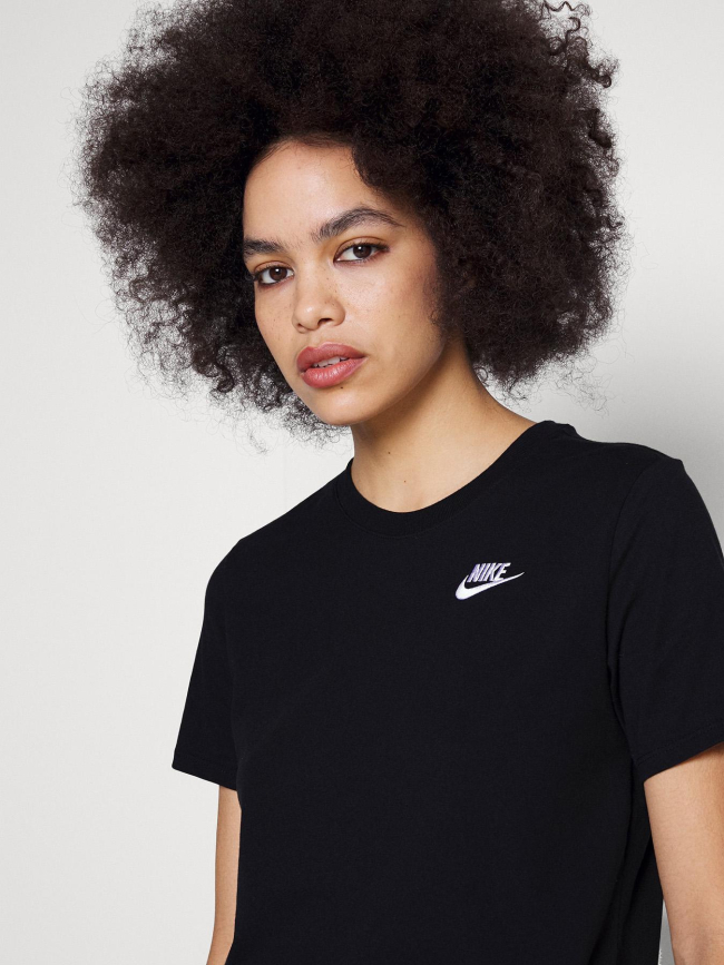 T-shirt à manches courte the tee noire femme - Nike