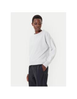 Sweatshirt col rond gris chiné femme - Adidas