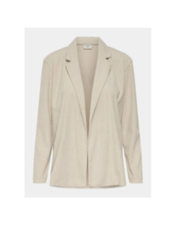 Veste blazer velours côtelé geggo beige femme - Jdy