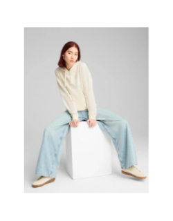 Sweat à capuche elevated comfort beige femme - Puma