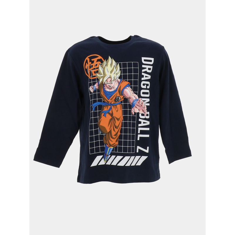 T-shirt à manches longues malvi dragon ball marine enfant - Name It