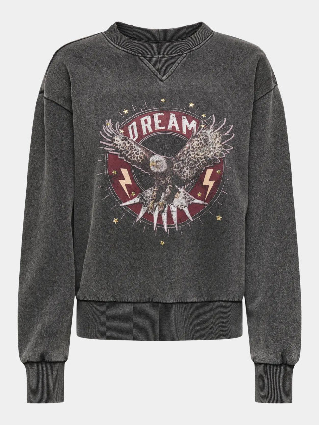 Sweat lucinda noir femme - Only