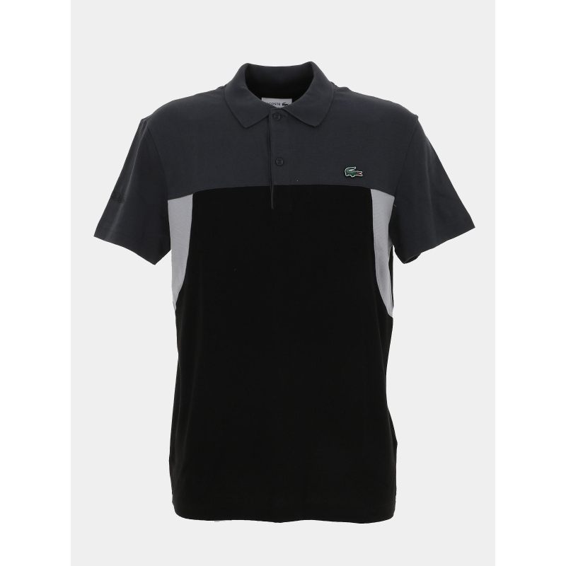 Polo à manches courtes urban noir homme - Laoste