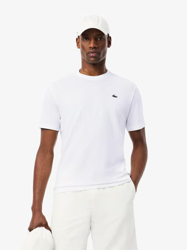 T-shirt urban uni blanc homme - Lacoste