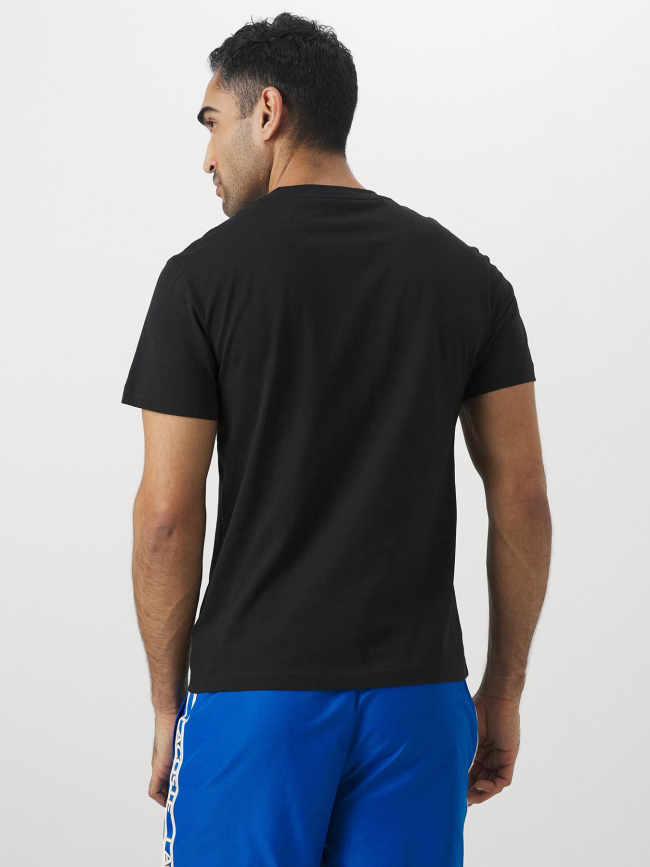 T-shirt à manches courtes tape noir homme - Lacoste