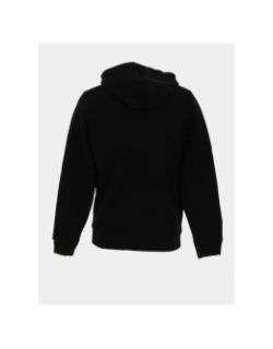 Sweat zippé à capuche logo noir homme - Sun Valley