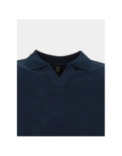 Polo à manches courtes bienno marine homme - Sun Valley