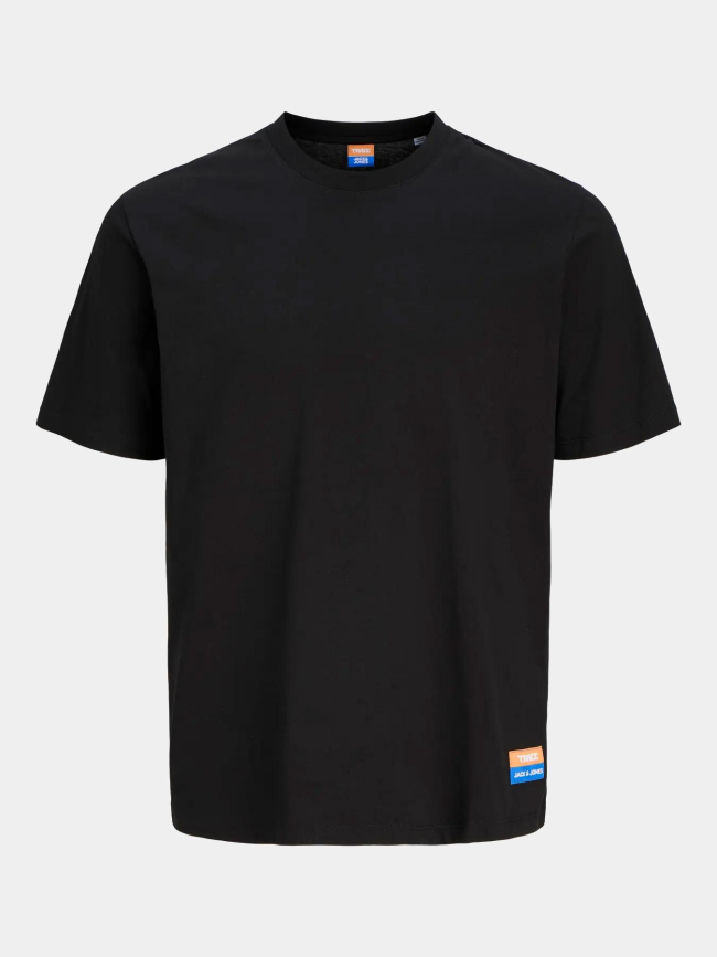 T-shirt trace music noir homme - Jack & Jones