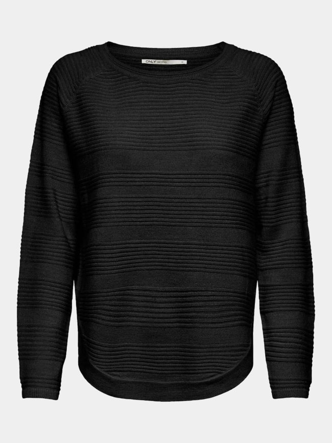 Pull caviara bleu marine femme - Only