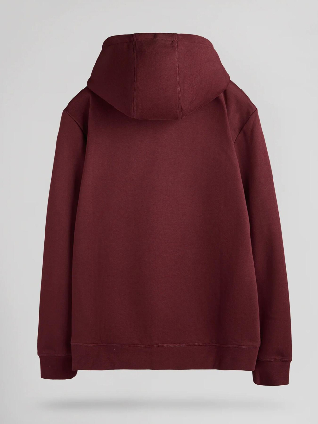 Sweat à capuche nark bordeaux homme - Teddy Smith