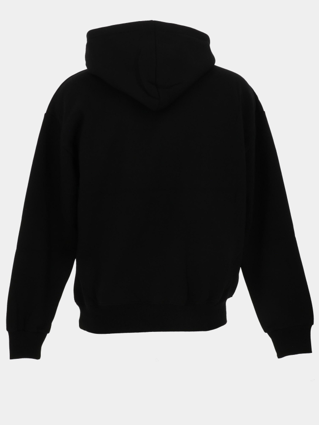 Sweat à capuche logo brodé noir homme - Project X Paris