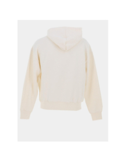 Sweat à capuche logo brodé polaris beige homme - Project X Paris