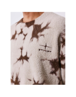 Pull chaud beige marron homme - Project X Paris