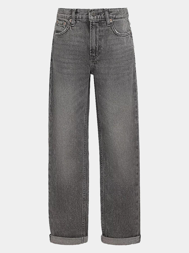 Jean dad pant taille ajustable gris enfant - Teddy Smith