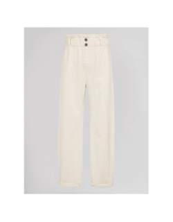 Jean paperbag blanc enfant - Teddy Smith