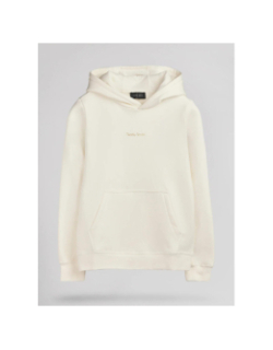 Sweat à capuche solene blanc écru fille - Teddy Smith