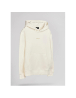 Sweat à capuche solene blanc écru fille - Teddy Smith