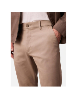 Pantalon chino slim stretch beige femme - Calvin Klein