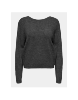 Pull réversible manifesta gris anthracite femme - Only