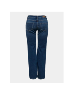 Jean droit blush dark bleu femme - Only