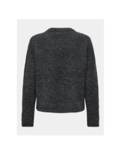 Gilet cardigan altos gris anthracite femme - Only