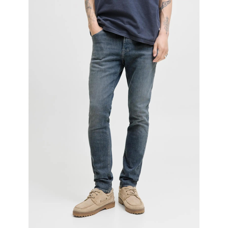 Jean slim glenn felix 646 bleu gris homme - Jack & Jones
