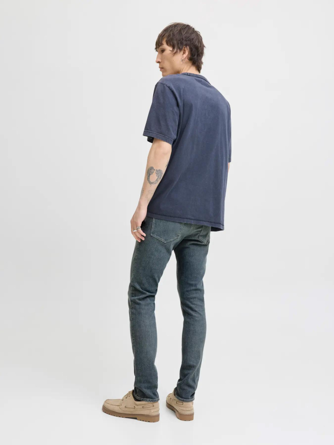 Jean slim glenn felix 646 bleu gris homme - Jack & Jones