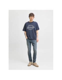 Jean slim glenn felix 646 bleu gris homme - Jack & Jones