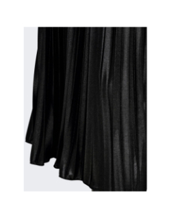 Jupe plissée brillante lyon noir femme - Only