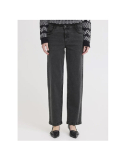 Jean droit nolia gris anthracite femme - Ichi