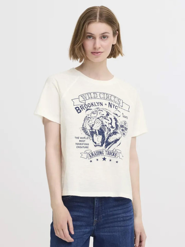 T-shirt nimo blanc femme - Ichi