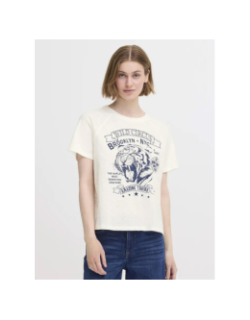 T-shirt nimo blanc femme - Ichi
