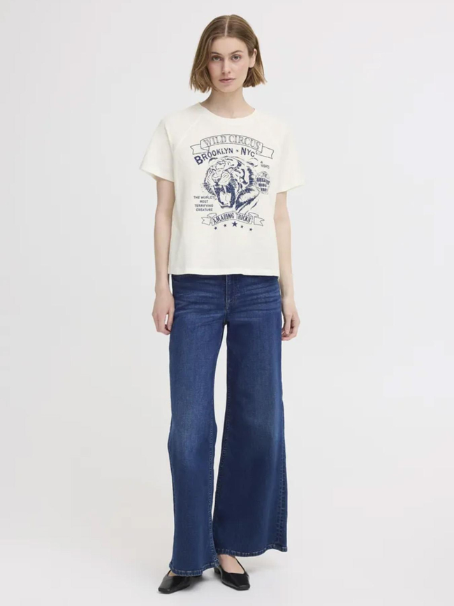 T-shirt nimo blanc femme - Ichi