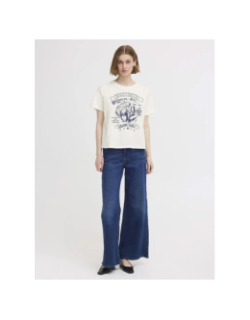 T-shirt nimo blanc femme - Ichi