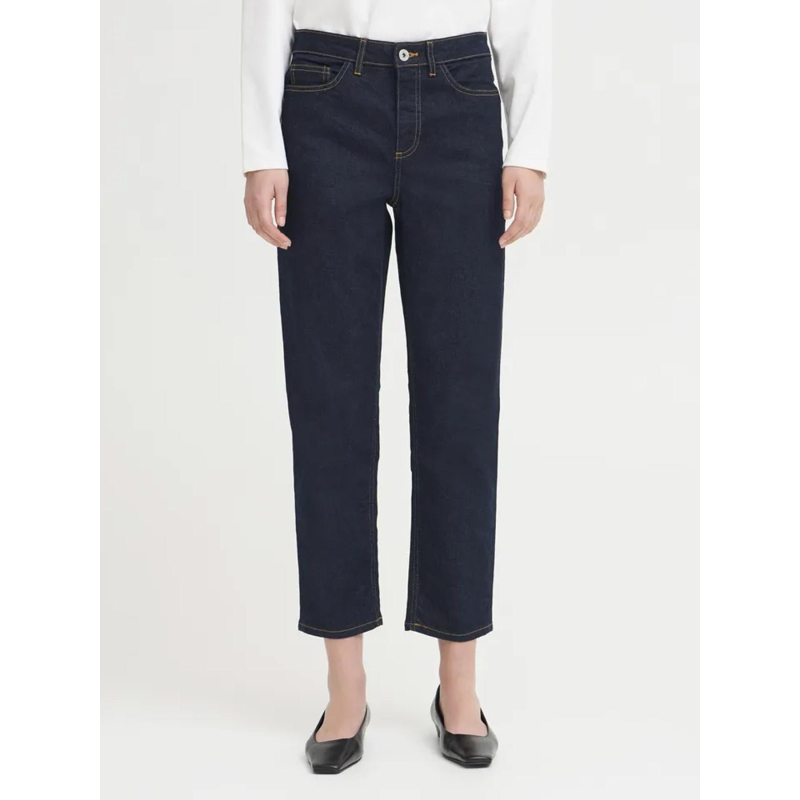 Jean droit cropped twiggy raven authentic bleu femme - Ichi