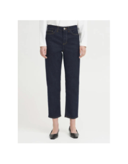 Jean droit cropped twiggy raven authentic bleu femme - Ichi