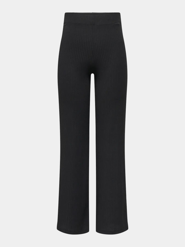 Pantalon droit côtelé seren noir femme - Only Play