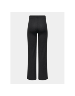 Pantalon droit côtelé seren noir femme - Only Play