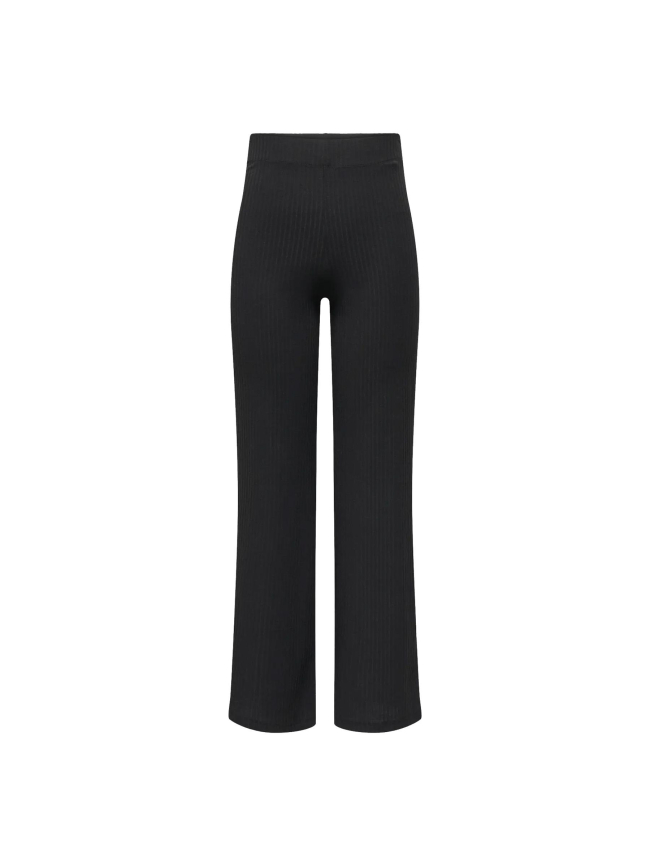 Pantalon droit côtelé seren noir femme - Only Play