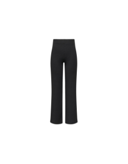 Pantalon droit côtelé seren noir femme - Only Play