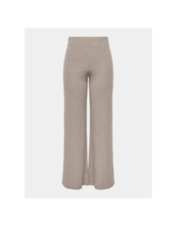 Pantalon droit côtelé seren beige femme - Only Play