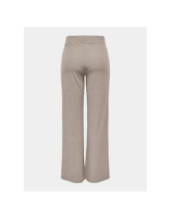 Pantalon droit côtelé seren beige femme - Only Play