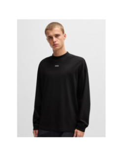Sweat fin daposo noir homme - Hugo