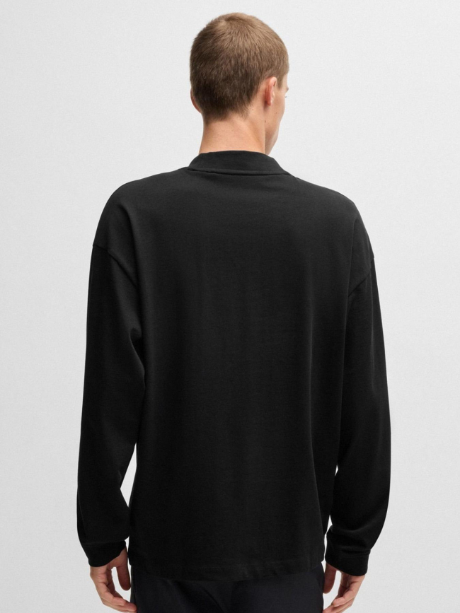 Sweat fin daposo noir homme - Hugo