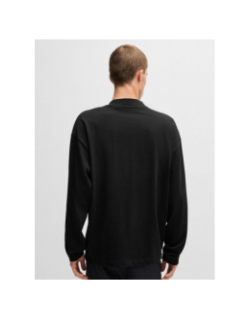 Sweat fin daposo noir homme - Hugo