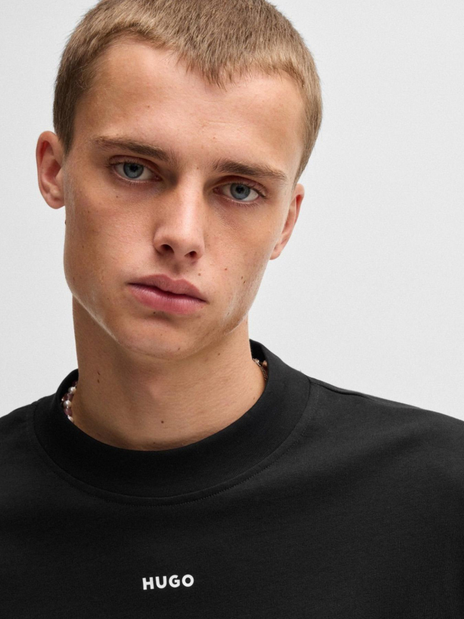 Sweat fin daposo noir homme - Hugo