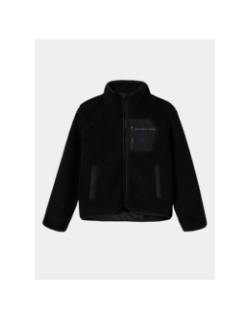 Veste sherpa mattia noir enfant - Name It