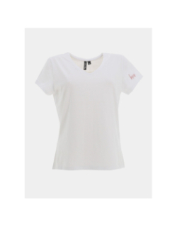 T-shirt uni serima bisous blanc femme - Pieces